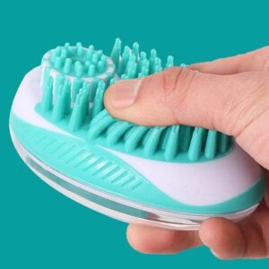 Bouledogue Avenue Pour Bouli Brosse De Bain 2 en 1 Pour Chien