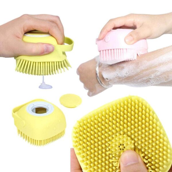 Bouledogue Avenue Pour Bouli Brosse De Bain 2 en 1 Pour Chien