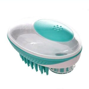Bouledogue Avenue Pour Bouli Vert Brosse De Bain 2 en 1 Pour Chien