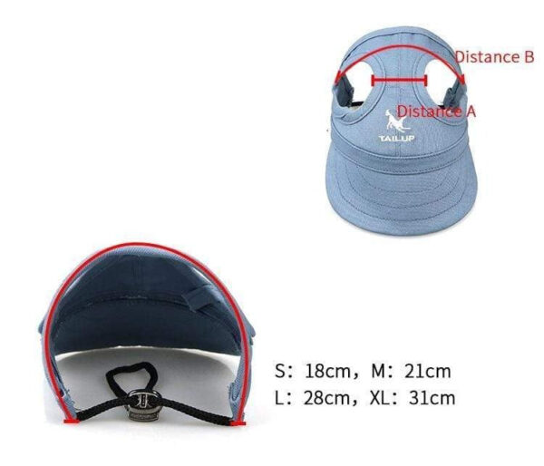 Bouledogue Avenue Pour Bouli Casquette Baseball Pour Chien, Solide Pour Protéger Du Soleil