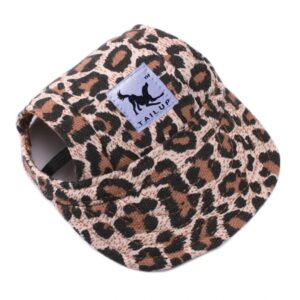 Casquette pour Chien Bouledogue francais Pour Bouli Léopard / S