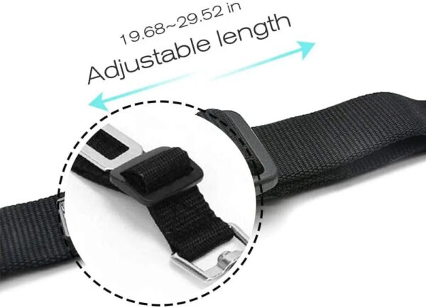 Ceinture de Sécurité Réglable pour Bouledogue Français Pour Bouli