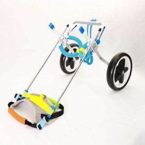 Bouledogue Avenue Chariot Roulant Ajustable Pour Chien