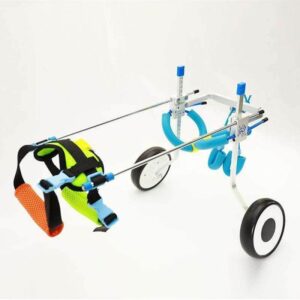 Bouledogue Avenue M Chariot Roulant Ajustable Pour Chien