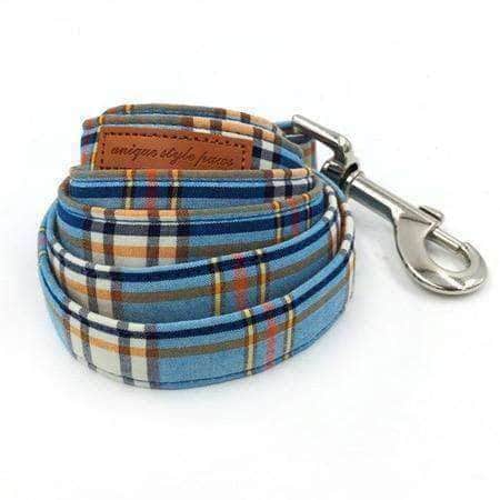 Bouledogue Avenue Laisse / XS Collier avec Noeud papillon et Laisse Assortie