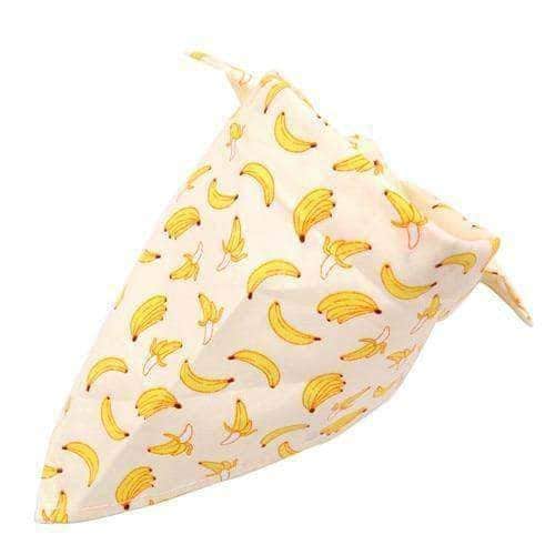 Bouledogue Avenue Pour Bouli Banane / 62X43X43cm Collier - Bandana Fruité