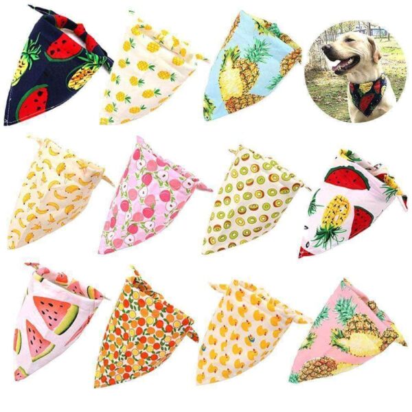 Bouledogue Avenue Pour Bouli Collier - Bandana Fruité