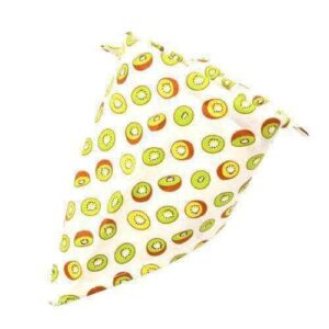 Bouledogue Avenue Pour Bouli Kiwi / 62X43X43cm Collier - Bandana Fruité
