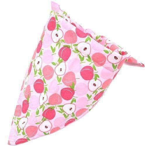 Bouledogue Avenue Pour Bouli Pêche / 62X43X43cm Collier - Bandana Fruité