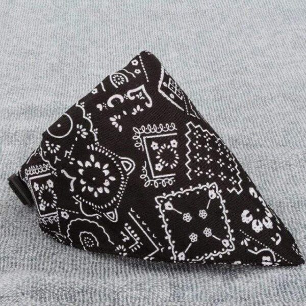 Bouledogue Avenue Pour Bouli Noir / M Collier - Bandana Rocker