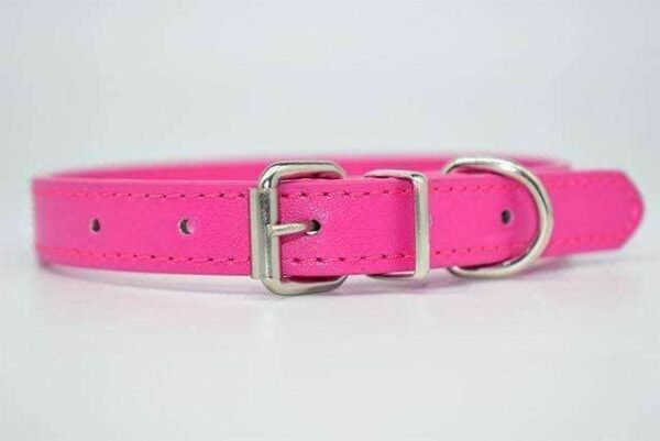 Bouledogue Avenue Pour Bouli Collier en cuir