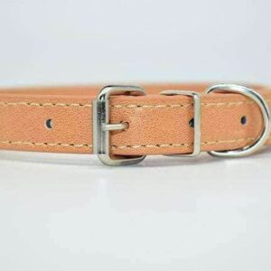Bouledogue Avenue Pour Bouli Collier en cuir