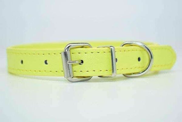 Bouledogue Avenue Pour Bouli Collier en cuir