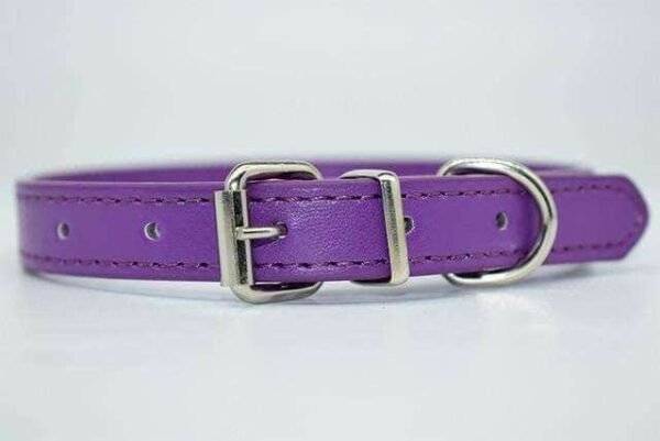 Bouledogue Avenue Pour Bouli Collier en cuir