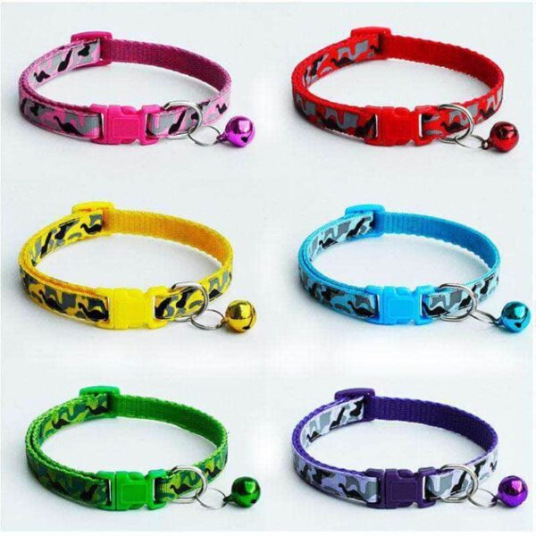 Bouledogue Avenue Pour Bouli Collier en Nylon Camouflage Ajustable
