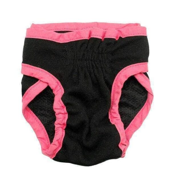 Bouledogue Avenue Pour Bouli Noir / L Culottes Hygiéniques Noire & Violette