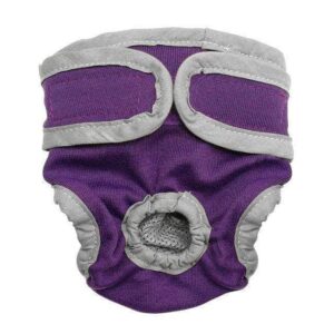 Bouledogue Avenue Pour Bouli Violet / L Culottes Hygiéniques Noire & Violette