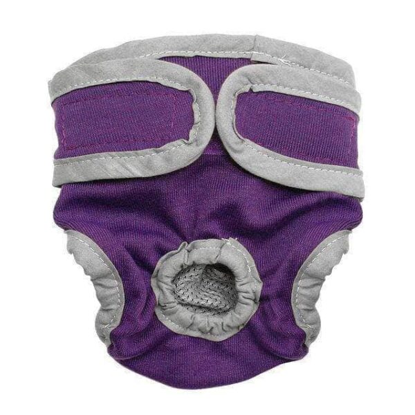Bouledogue Avenue Pour Bouli Violet / L Culottes Hygiéniques Noire & Violette