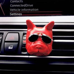 Bouledogue Avenue Rouge Désodorisant Voiture Bouledogue Français