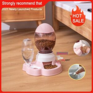 Bouledogue Avenue Pour Bouli 2021-Pink / China Distributeurs automatiques d'Eau et de Nourriture - 4 L