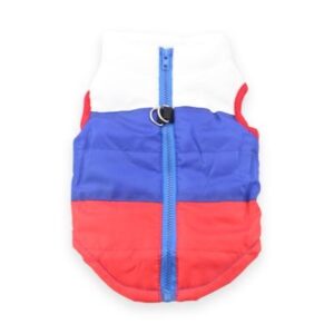 Bouledogue Avenue Pour Bouli Bleu / Rouge / L Doudoune sans manches Waterproof - 11 coloris
