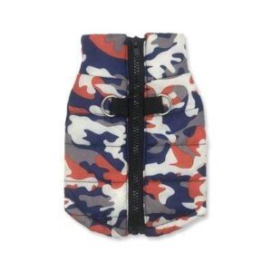 Bouledogue Avenue Pour Bouli Camouflage - Orange / L Doudoune sans manches Waterproof - 11 coloris