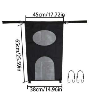 Filet de Sécurité bouledogue pour Voiture black