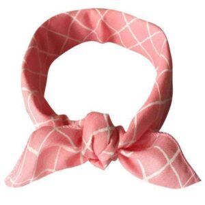 Bouledogue Avenue Pour Bouli Rose Foncé Foulards en Coton pour Bouledogues