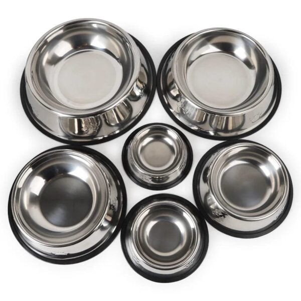 Gamelle - Bol en Acier Inoxydable pour chiens et chats Pour Bouli