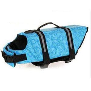 Bouledogue Avenue Bleu Os / XXS Gilet de sauvetage pour chien - 11 couleurs