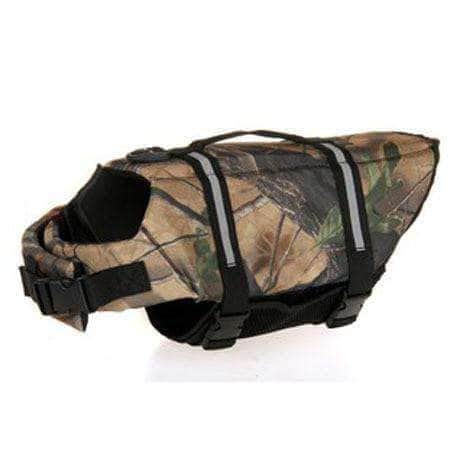 Bouledogue Avenue Camouflage / XXS Gilet de sauvetage pour chien - 11 couleurs