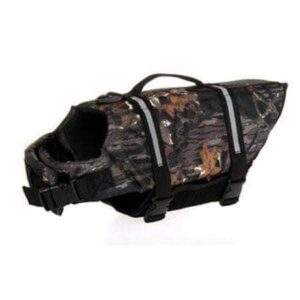 Bouledogue Avenue Noir Camouflage / XXS Gilet de sauvetage pour chien - 11 couleurs