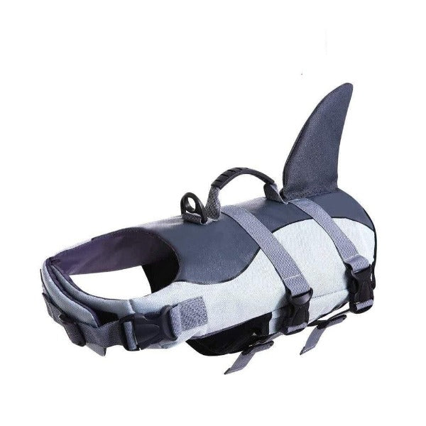 Bouledogue Avenue Gilet de Sauvetage Requin