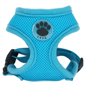 Bouledogue Avenue Pour Bouli Bleu / XS Harnais Respirant Souple - Patte de Chien
