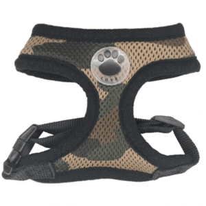 Bouledogue Avenue Pour Bouli Camouflage / XS Harnais Respirant Souple - Patte de Chien