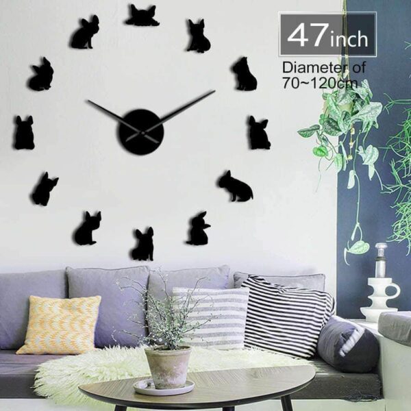Bouledogue Avenue Horloge Géante Bouledogue Français
