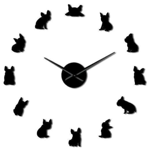 Bouledogue Avenue Horloge Géante Bouledogue Français
