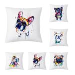 Bouledogue Avenue Pour Humains Housse de coussin - Bouledogue Français