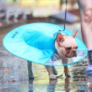Bouledogue Avenue Imperméable Parapluie pour Chien