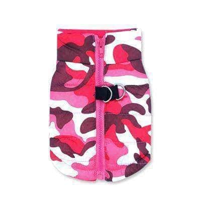 Bouledogue Avenue B / L Imperméable Style Camouflage Pour Chien