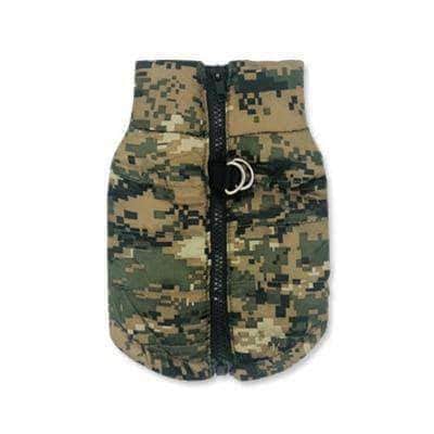 Bouledogue Avenue C / L Imperméable Style Camouflage Pour Chien