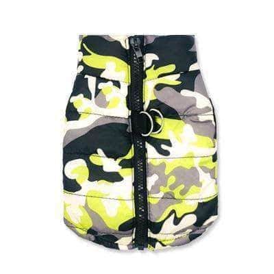 Bouledogue Avenue E / L Imperméable Style Camouflage Pour Chien