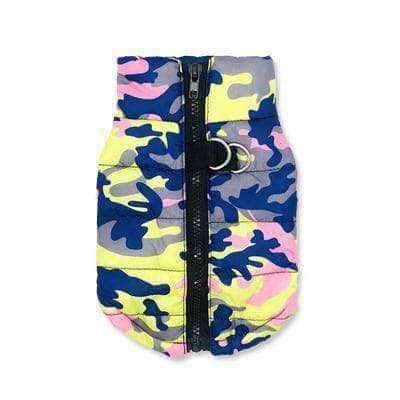 Bouledogue Avenue H / L Imperméable Style Camouflage Pour Chien