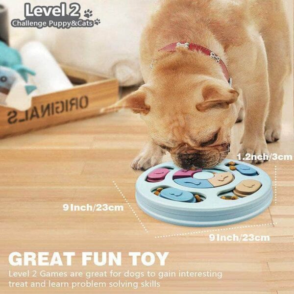 Bouledogue Avenue Pour Bouli Jouet Puzzle Distributeur De Nourriture Antidérapant
