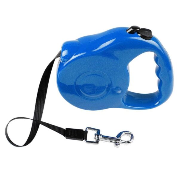 Bouledogue Avenue Pour Bouli Bleu / 5 Mètres / 15KG Laisse Rétractable à Extension