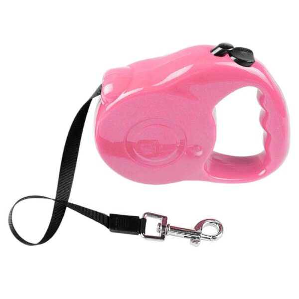 Bouledogue Avenue Pour Bouli Rose / 5 Mètres / 15KG Laisse Rétractable à Extension