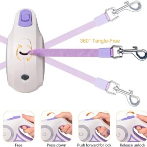 Laisse Rétractable Automatique avec LED – Promenades Sécurisées pour Bouledogue Français Dog Supplies