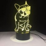 Bouledogue Avenue Pour Humains Lampe LED - Lunettes de soleil