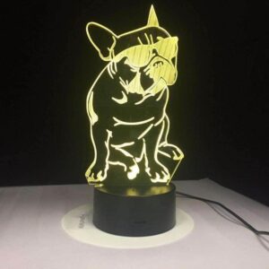 Bouledogue Avenue Pour Humains Lampe LED - Lunettes de soleil