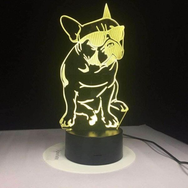 Bouledogue Avenue Pour Humains Lampe LED - Lunettes de soleil